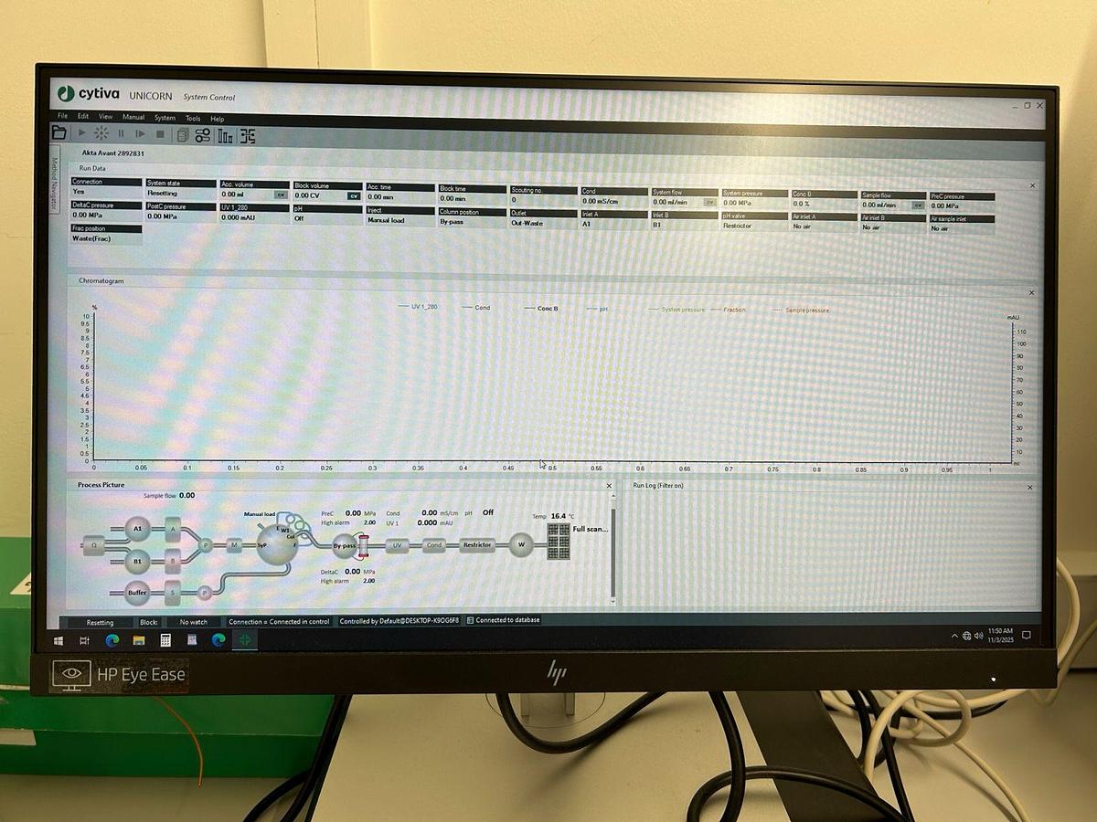 Used Cytiva AKTA Avant 150 Chromatography System