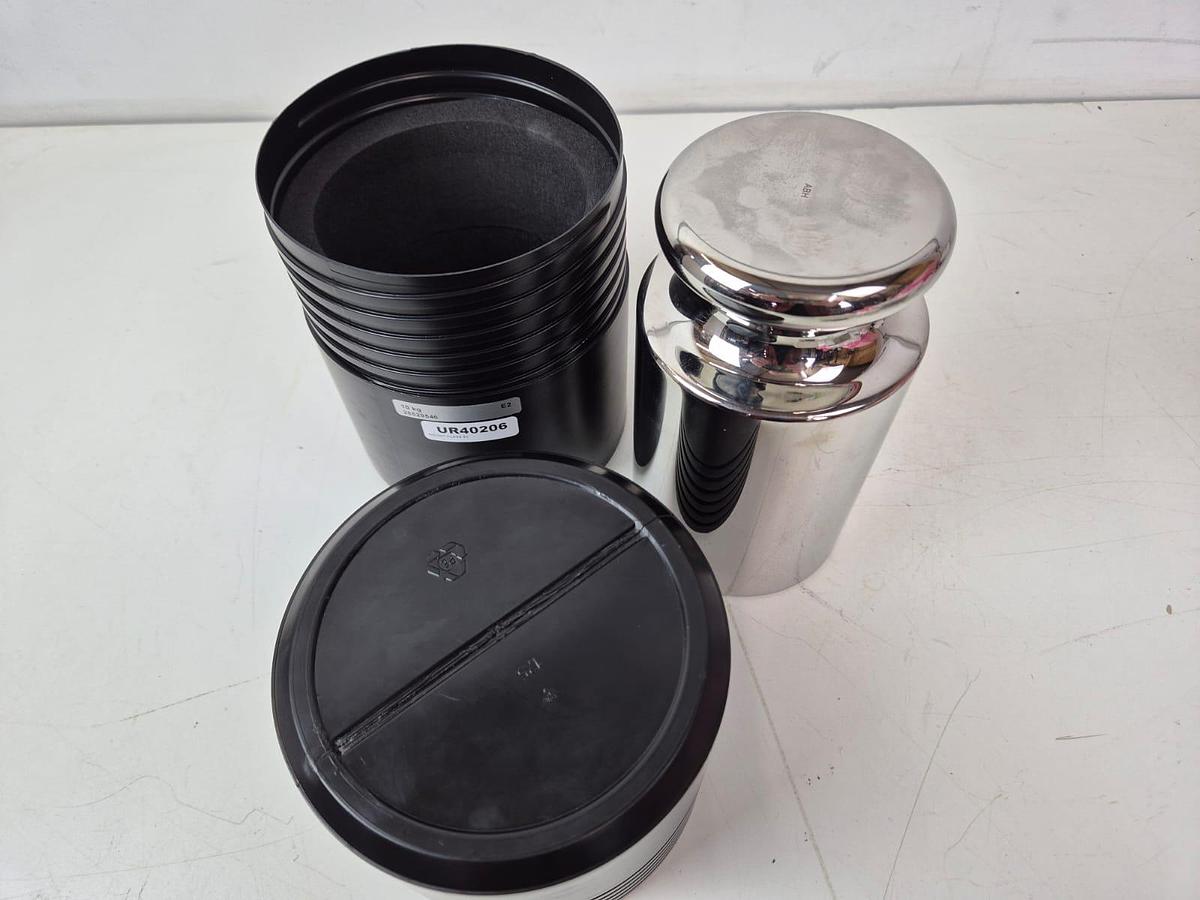 Used Sartorius F1 10KG Cylindrical Calibration Weight