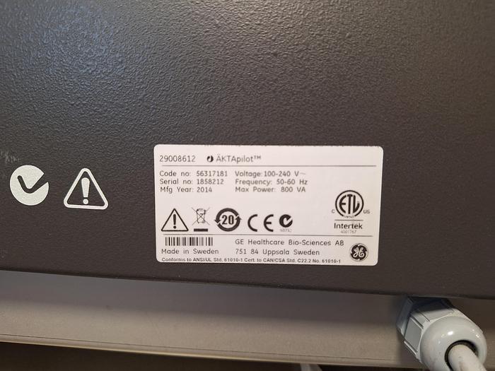 Used GE Healthcare Akta Pilot Chromatography System