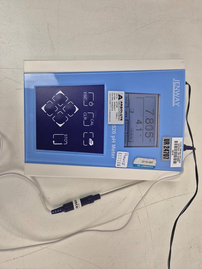 Used Jenway 3520 pH Conductivity Meter