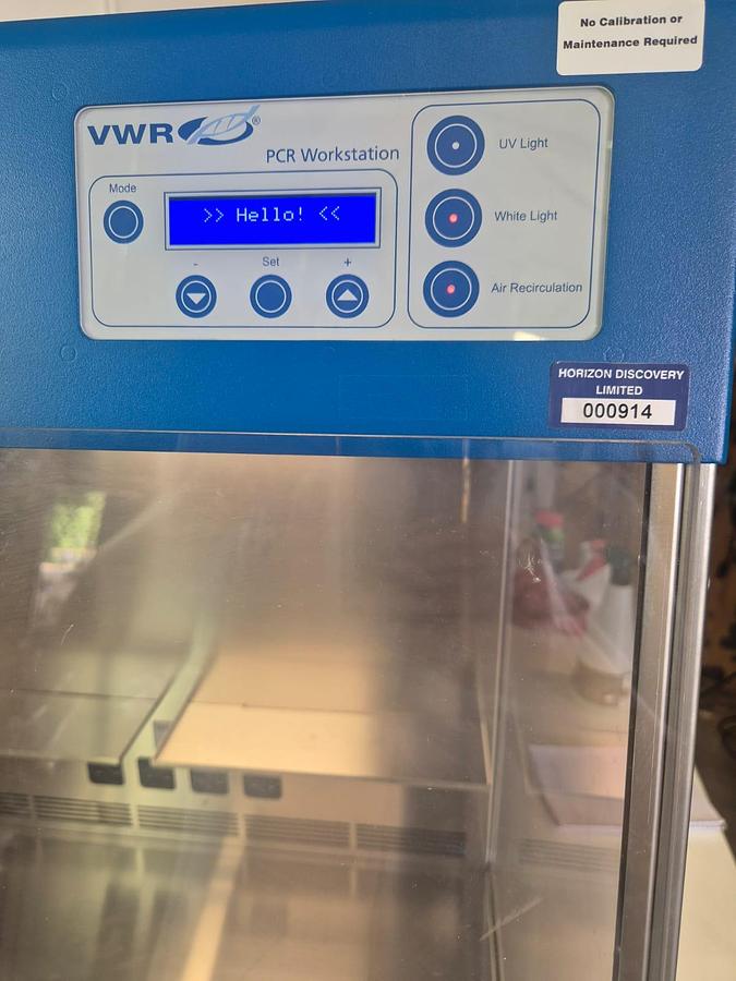 Used VWR PCR 732-2541 Workstation