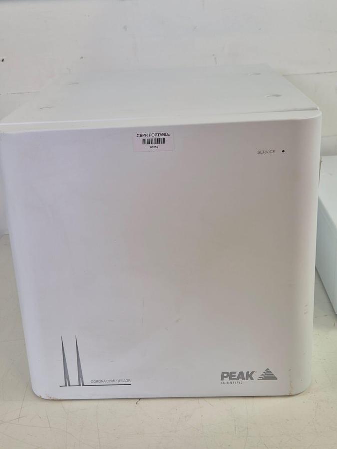 Used Peak Scientific Nitrogen Generator Corona 1010 + Corona compressor