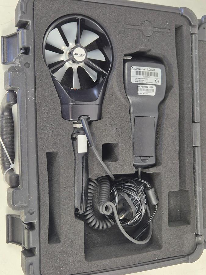 Used TSI Airflow LCA501 Rotating Vane Anemometer in Case