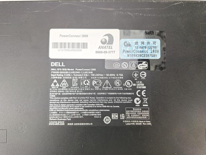 Used DELL PowerConnect 2808 Smart Switch
