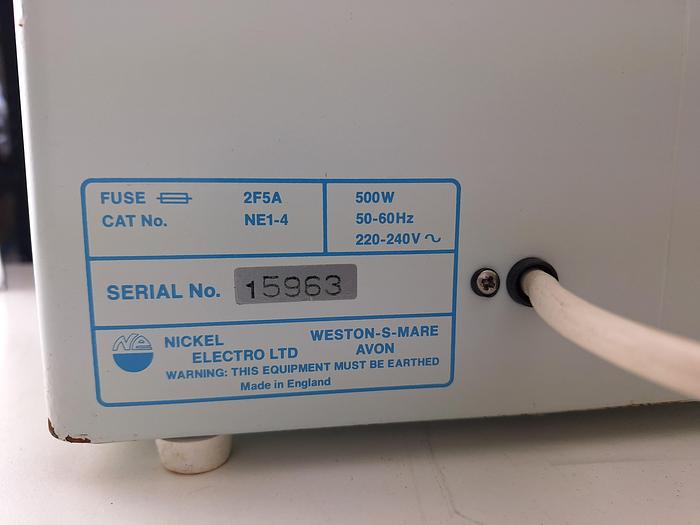 Used Nickel Electro Clifton Unstirred Thermostatic Bath