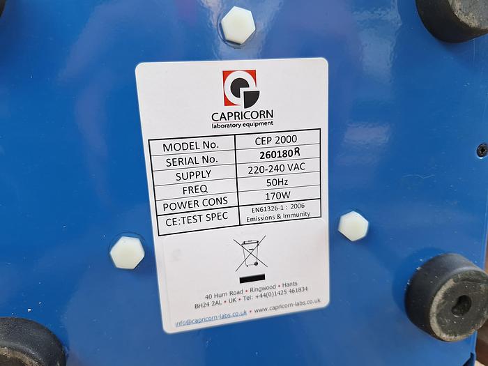 Used Capricorn CEP2000 Centrifuge