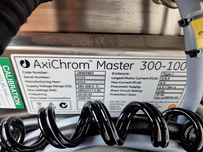 Used GE Healthcare AxiChrom Master 300-1600 Control Unit 