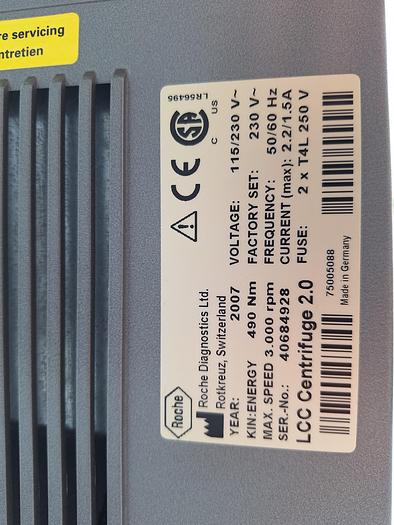 Used Roche LC Carousel Centrifuge