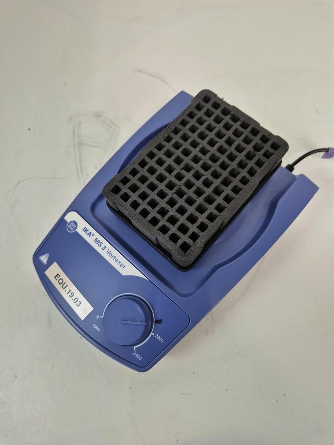 Used IKA MS 3 Vortexer Mixer