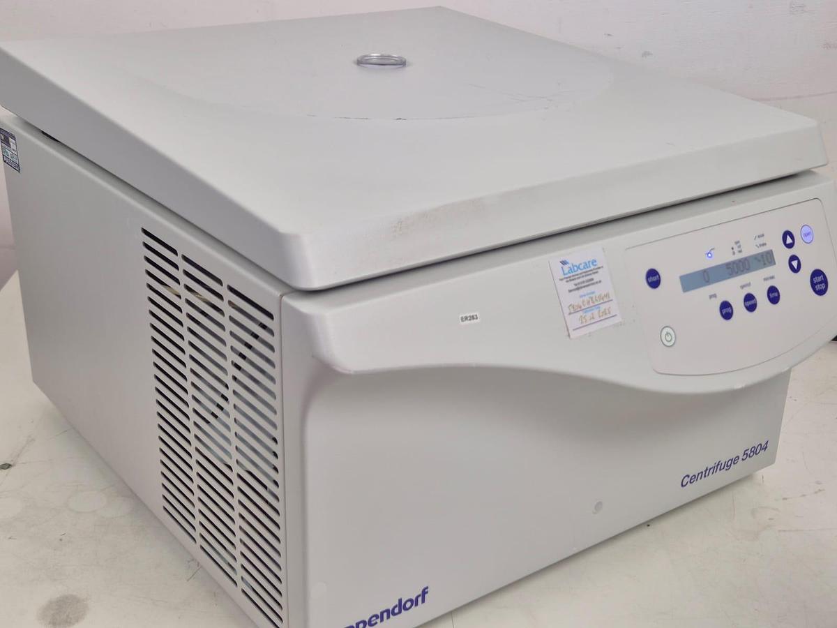 Used Eppendorf 5804 benchtop centrifuge