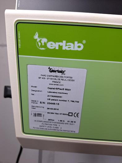 Used Erlab Captair Flex M321 Fume Cabinet