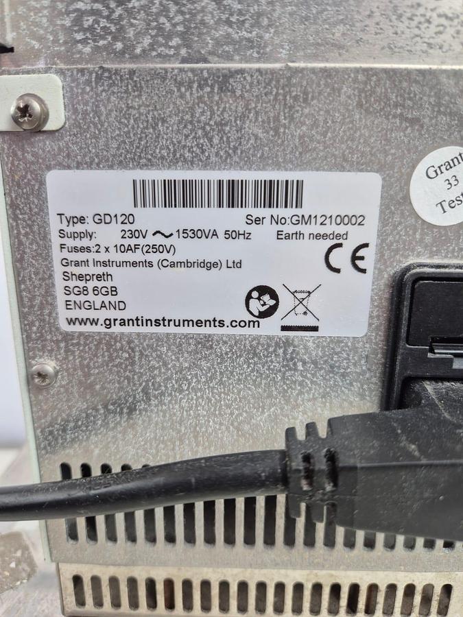 Used Grant GD120 Stirred Water Bath