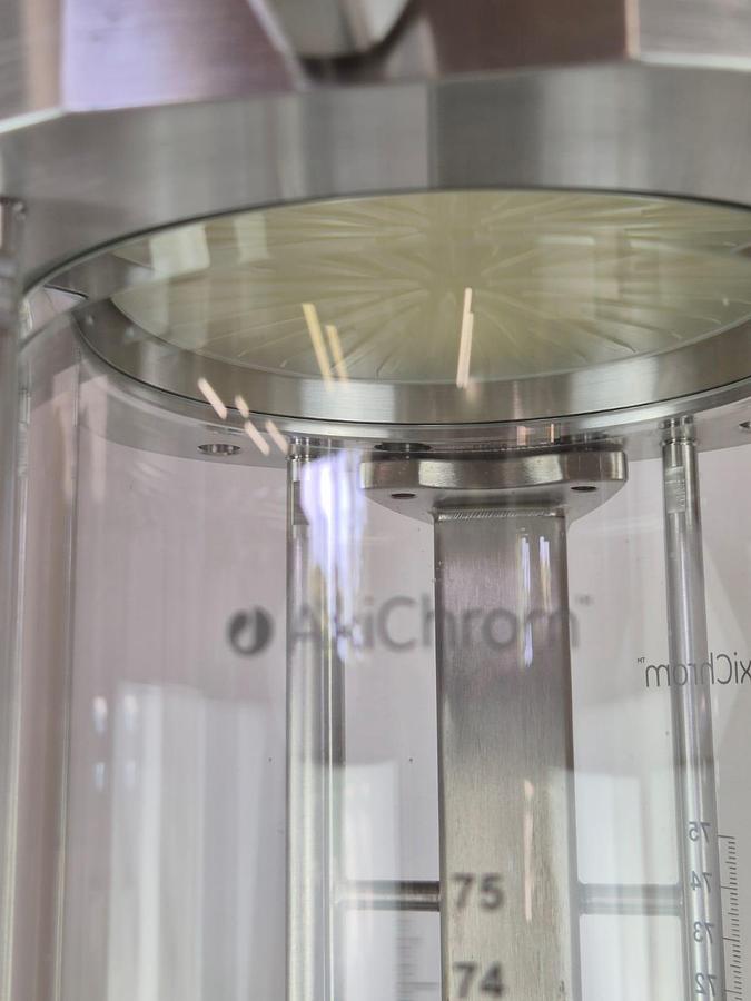 Used GE Healthcare (now Cytiva) Axicrom 140/500 chromatography column