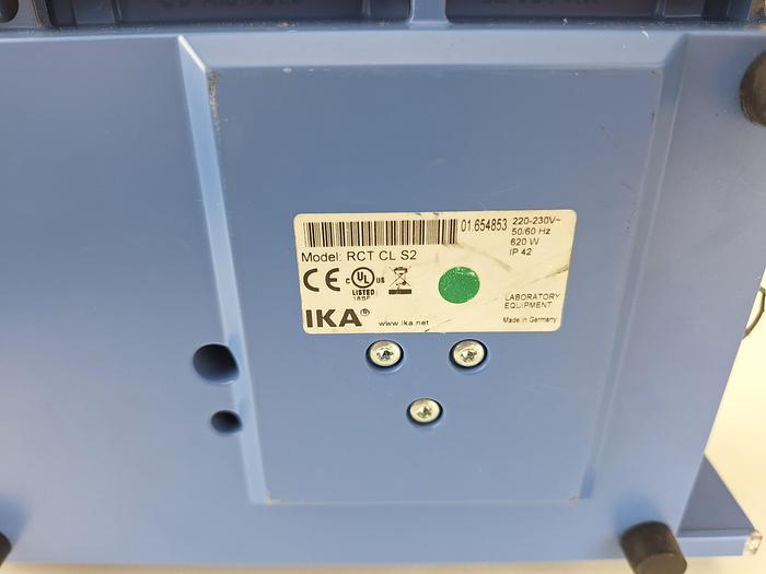 Used IKA RCT CL S2 Heating Magnetic Stirrer