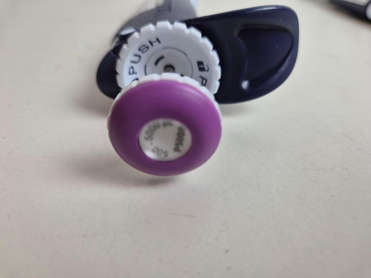 Used Gilson Pipetman Purple colour coded single channel pipette