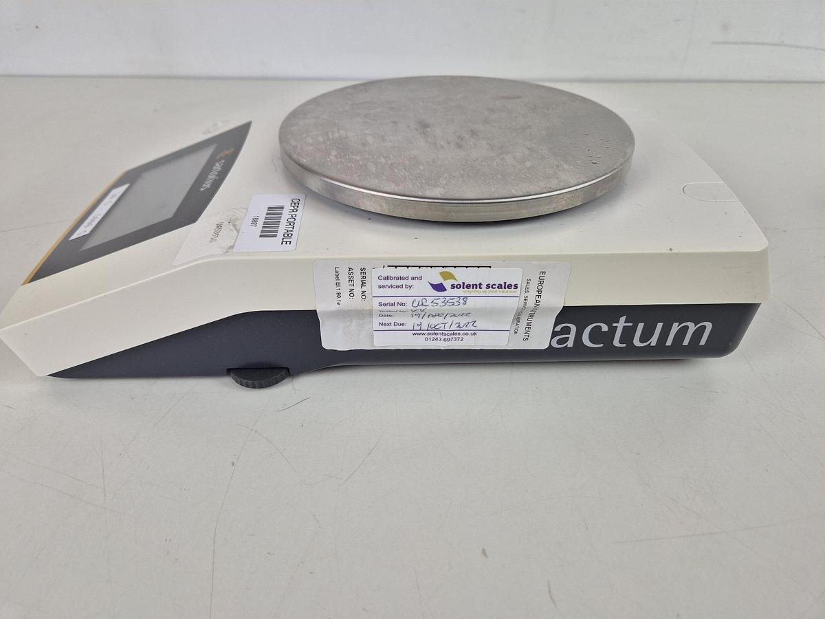 Used Sartorius Practum6101-1S Toploading Balance