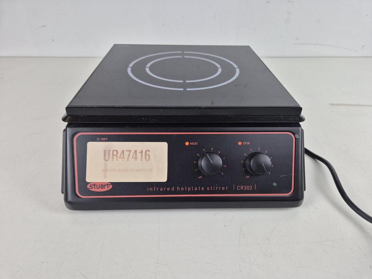 Used Stuart CR302 Infrared Hotplate stirrer x 2