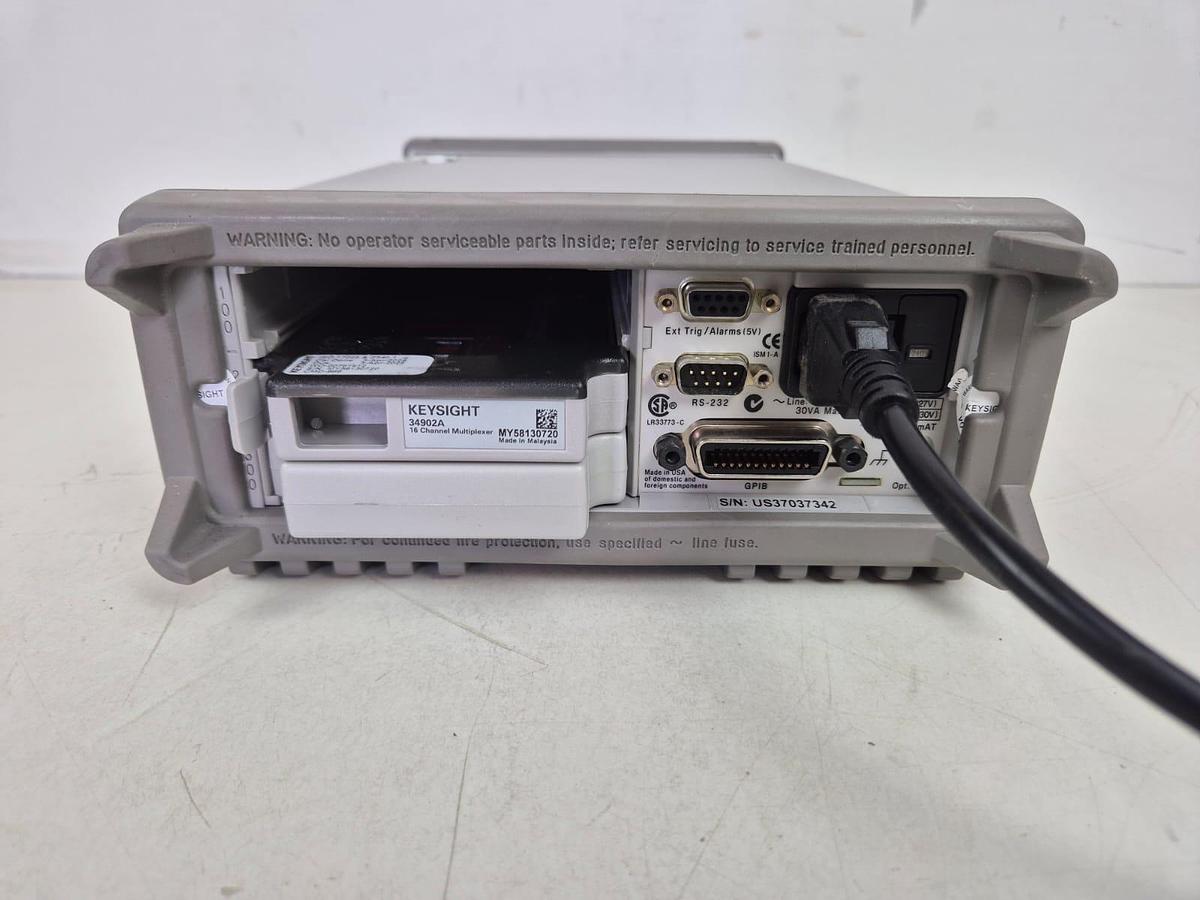 Used Agilent 34970a Data Loger Switch Unit