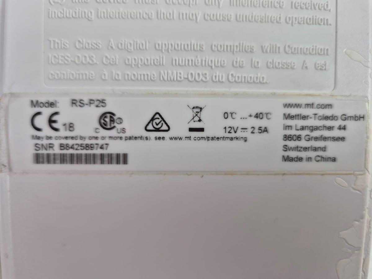 Used Mettler Toledo Sevenexcellence + Printer