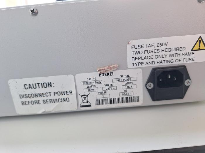 Used AdvanDx PNA Fish Workstation Dry Bath Incubator