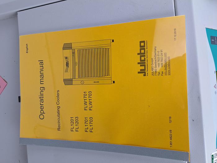 Used Julabo FL1201 Recirculating Cooler