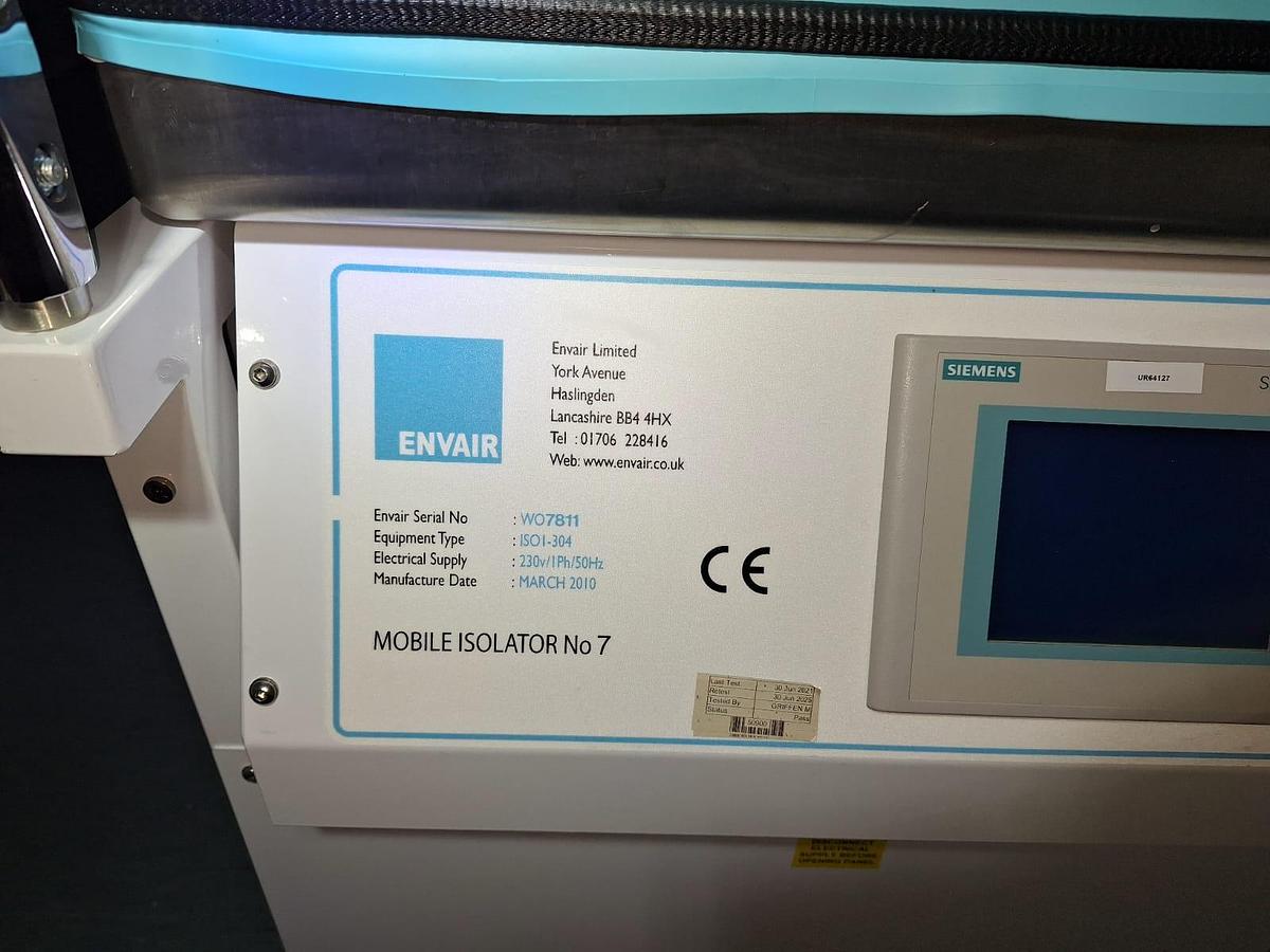 Used Envair ISO1 -304 Mobile Isolator