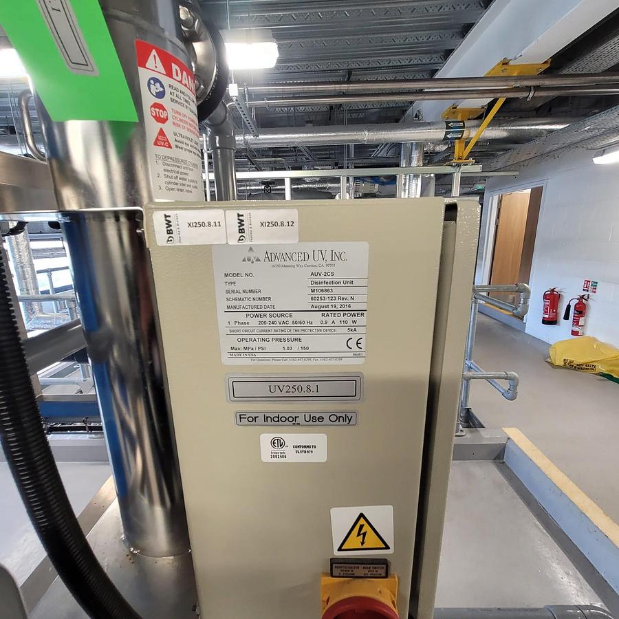 Used BWT Carbon Filter System