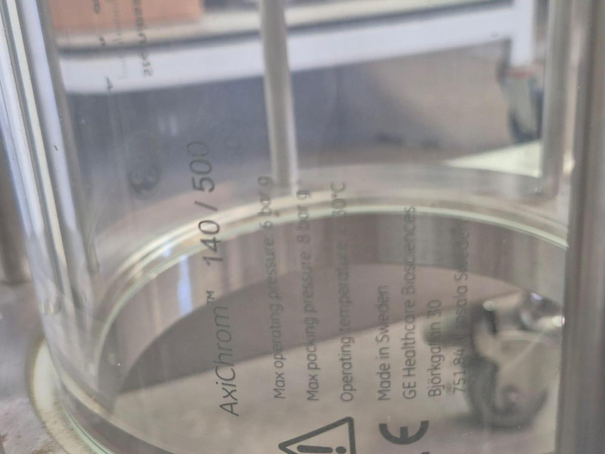 Used  AxiChrom 140/500 Chromatography Column