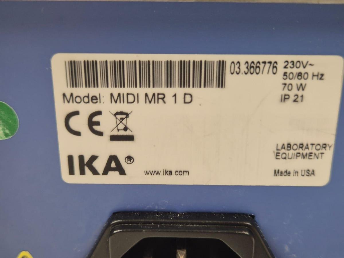 Used IKA Midi MR1 Digital Magnetic Stirrer