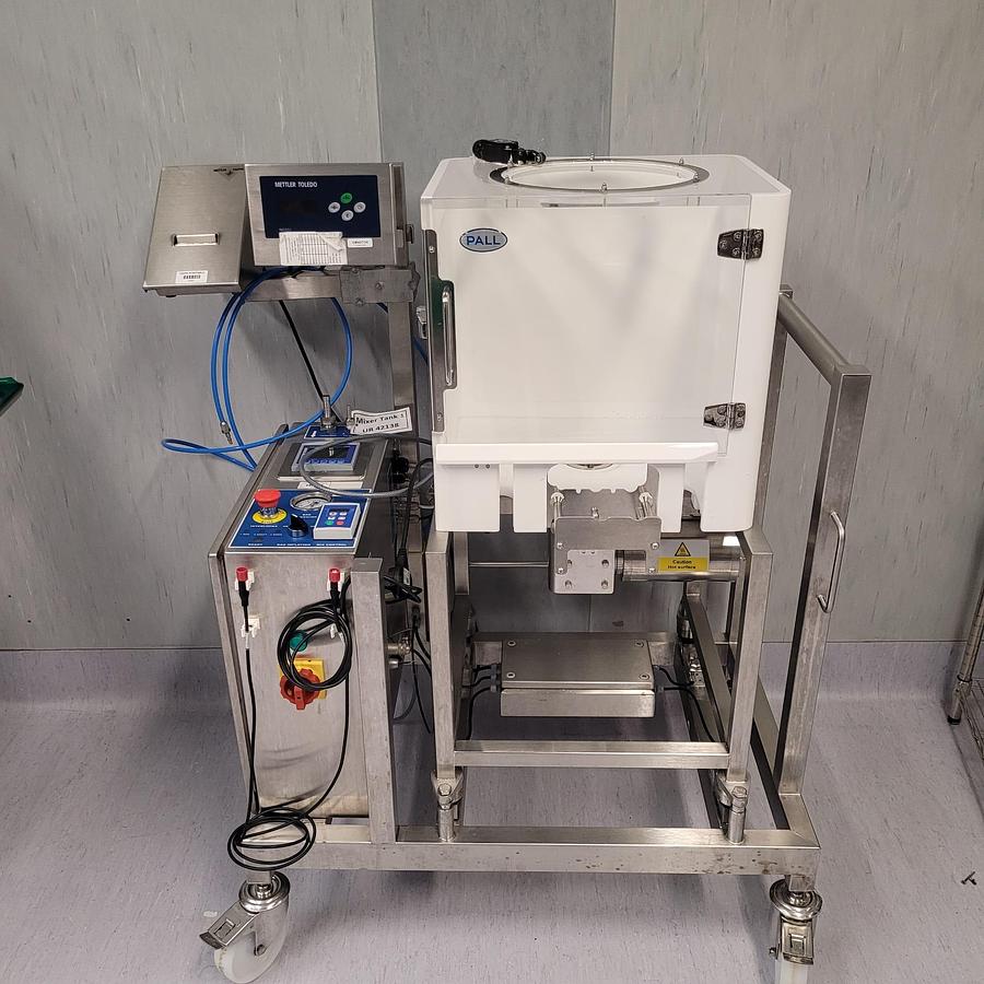 Used Pall Allegro 50 L Standard Mixer and Weigh Platform