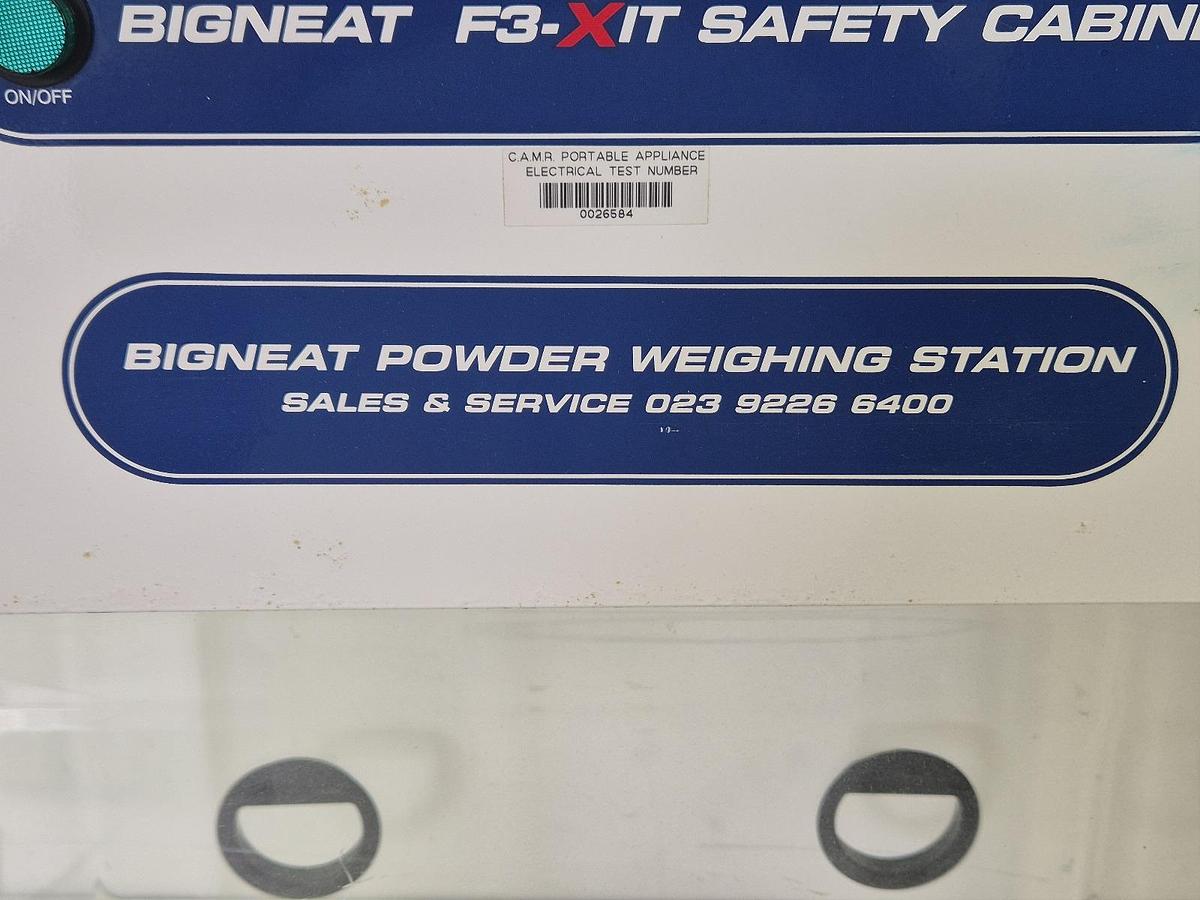Used Big Neat. F3-XIT Safety Cabinet