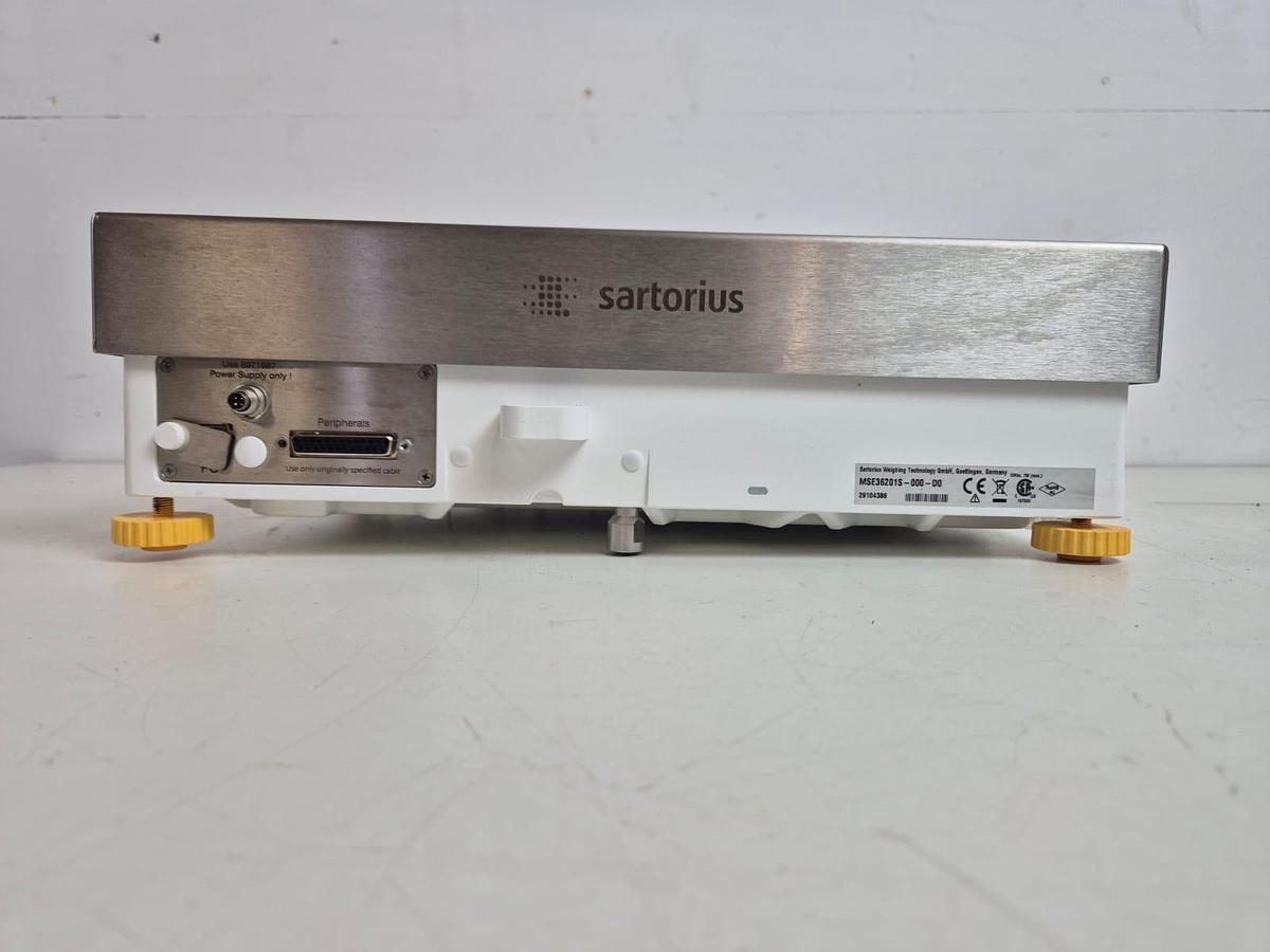 Used Sartorius MCA36201S-2S00-0 Cubis® II High Capacity Balance, 36,200 g x 100 mg