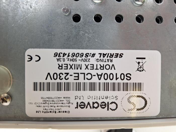 Used CS Cleaver Scientific S0100A-CLE-230V Vortex Mixer