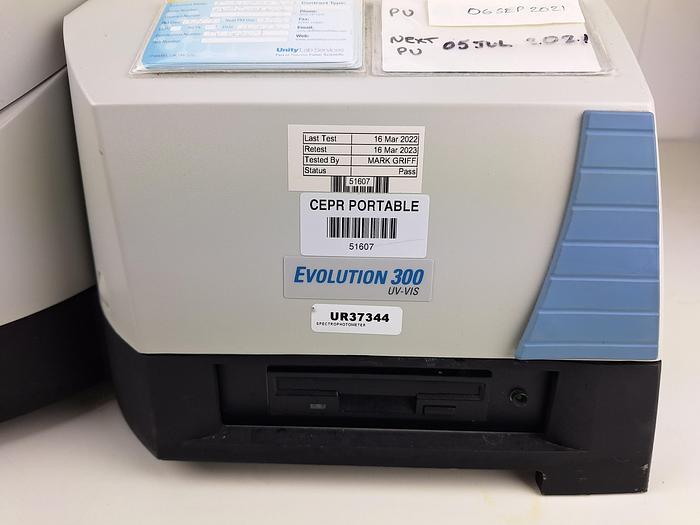 Used Thermo Scientific Evolution 300 UV-Vis spectrophotometer