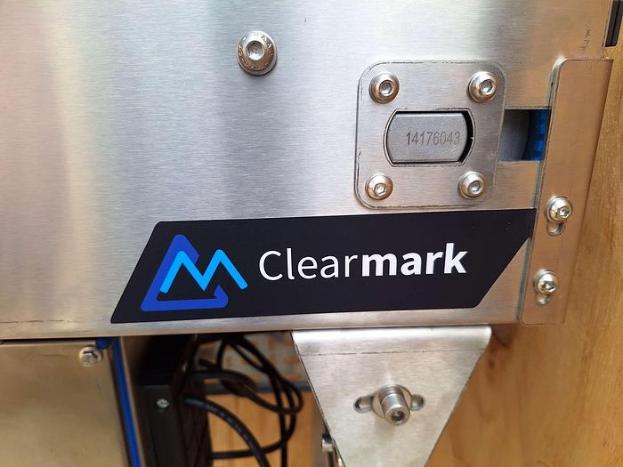 Used Clearmark ICE Viper plus Thermal Inkjet Coder with Stainless Steel Conveyor