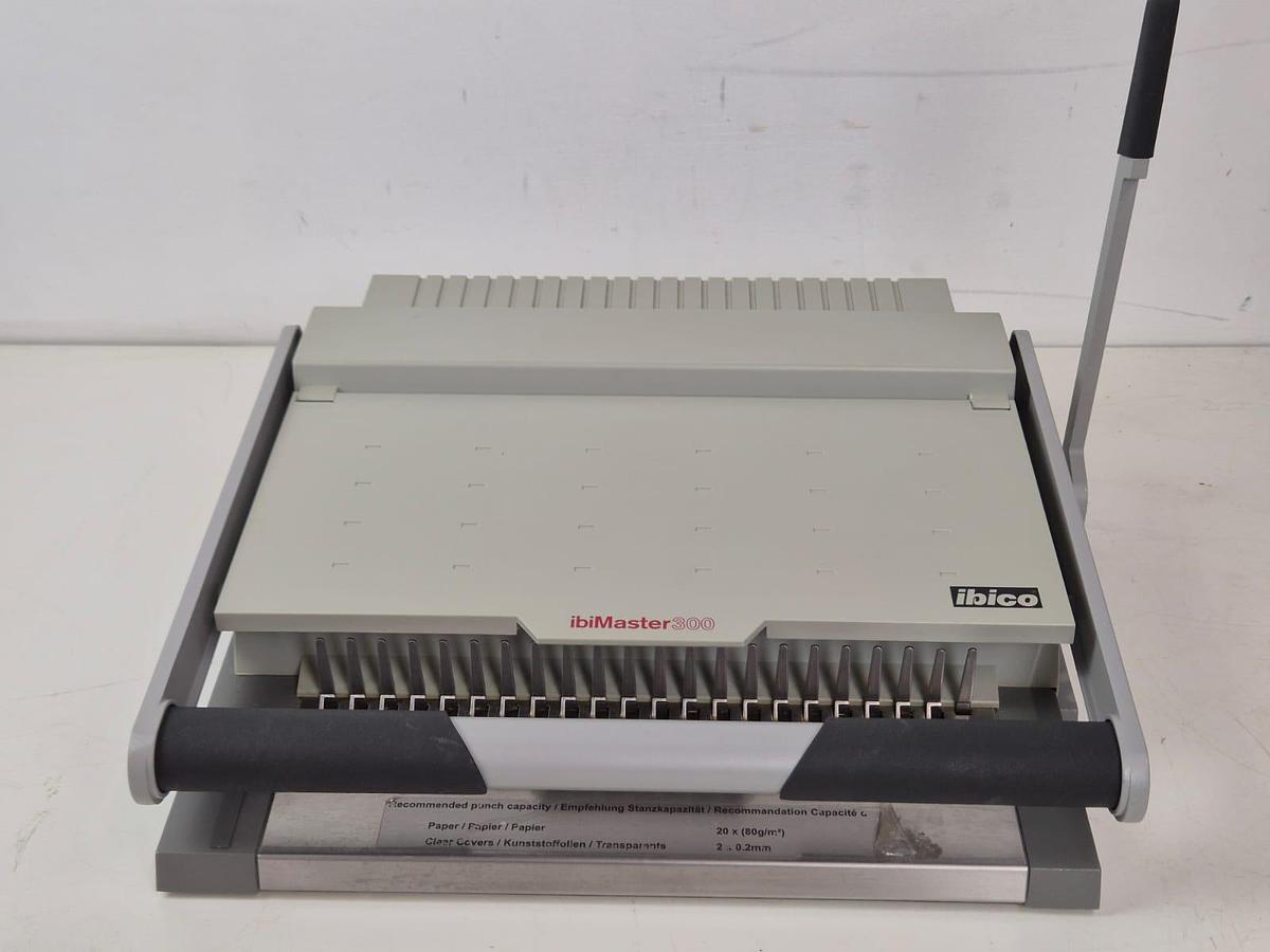 Used IBICO Ibimaster 300 Multifunctional Comb Binding Machine