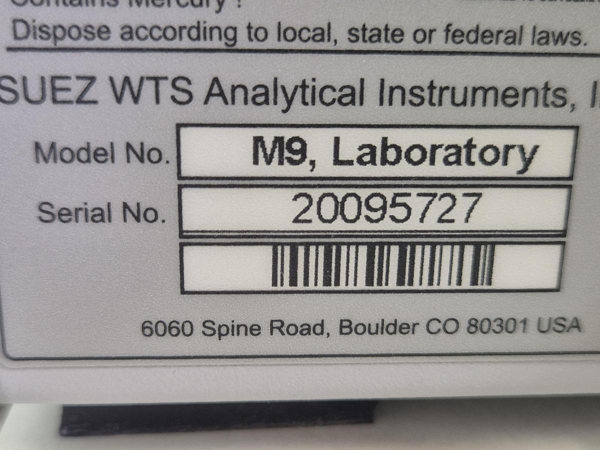 Used Sievers M9 TOC Analyser + Autosampler