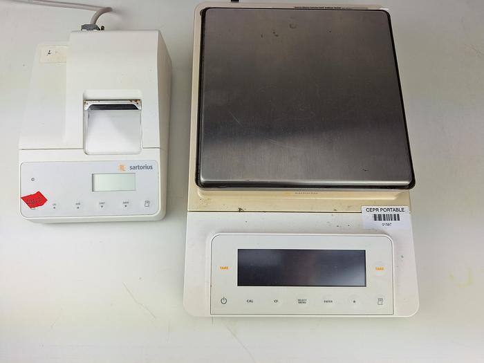 Used Sartorius Cubis MSE2202S-100-D0 Balance with printer