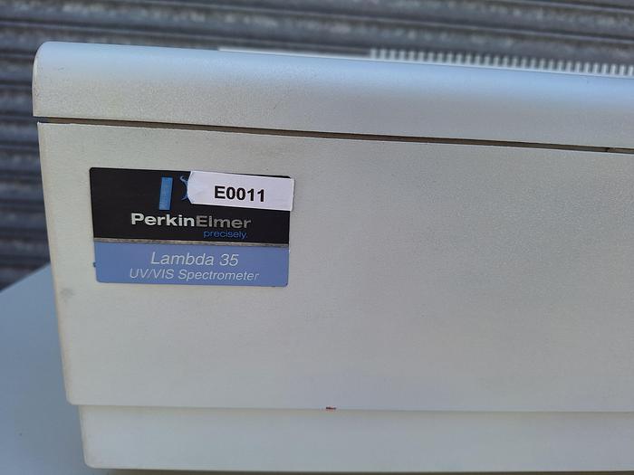 Used Perkin Elmer Lambda 35 Spectrophotometer