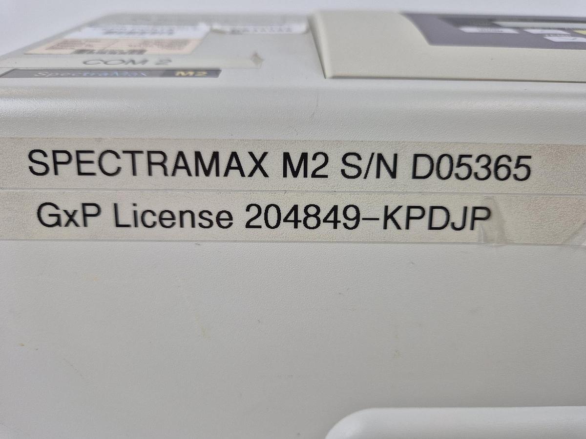 Used Spectromax M2 Microplate reader