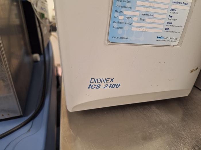 Used Thermo Scientific ICS-2100 Chromatography System