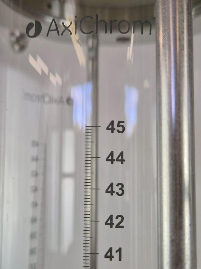 Used GE Healthcare (now Cytiva) Axicrom 50/300t chromatography column