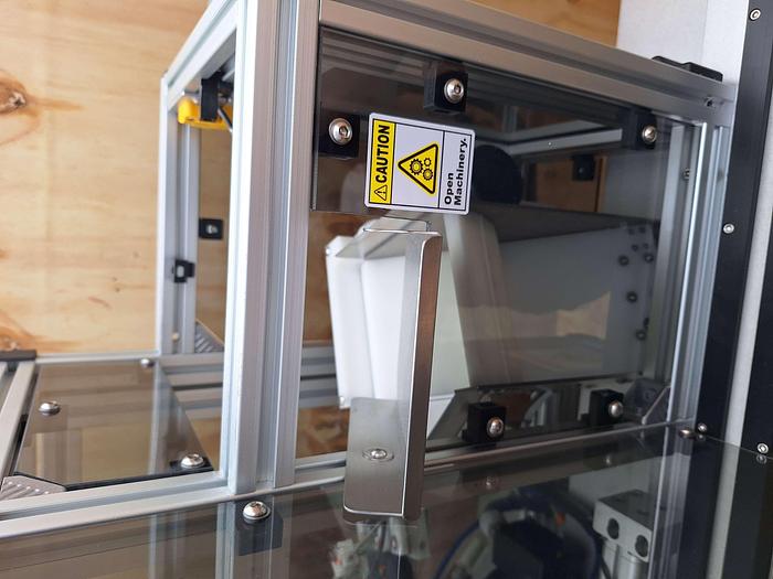 Used Quickpouch Automated Form-Fill Seal Packaging Machine with Videojet Dataflex Printer for Quickpouch Auto loader