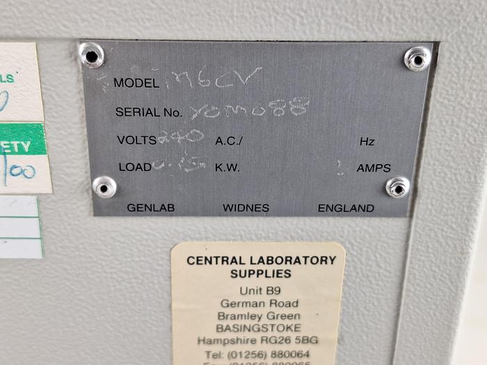 Used Genlab M6CV Incubator Oven