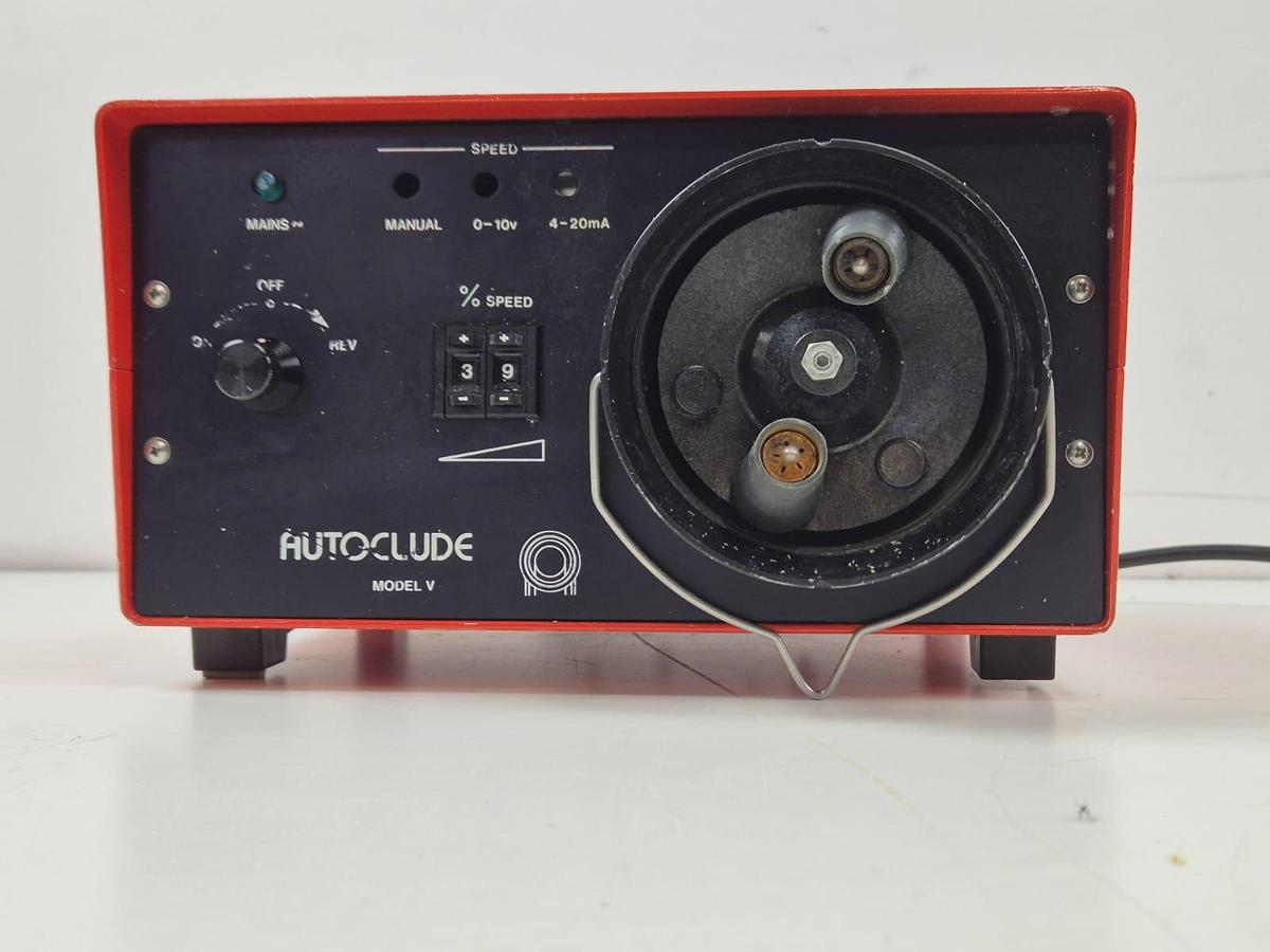 Used Autoclude Model V Peristaltic Pump