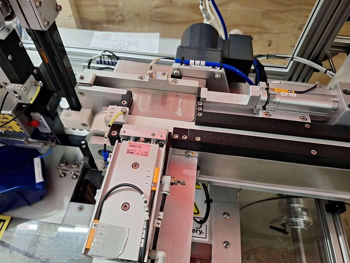 Used Quickpouch Automated Form-Fill Seal Packaging Machine with Videojet Dataflex Printer for Quickpouch Auto loader