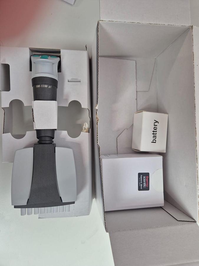 Used Thermo Scientific Finnpipette 8 Channel Novus MCP8 100-1200 µL