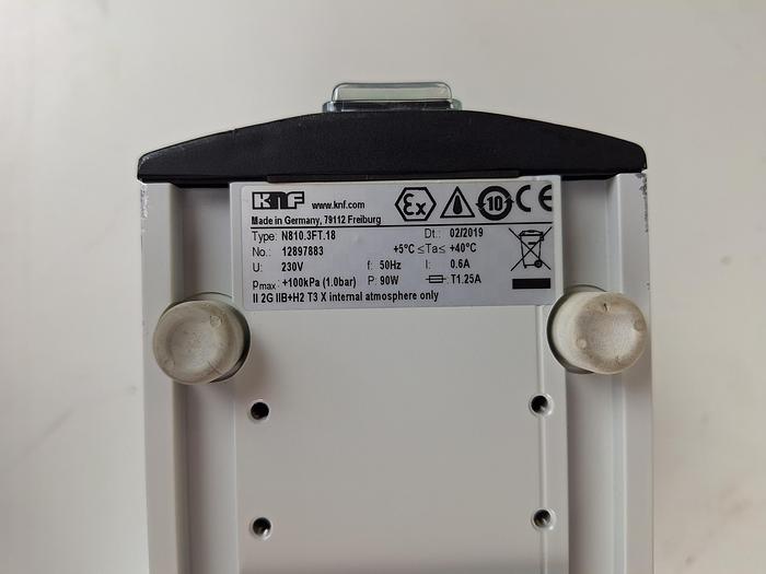 Used KNF Laboport N 810 Diaphragm Vacuum Pump