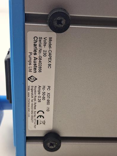 Used Charles Austin Capex 8C Diaphram Pump