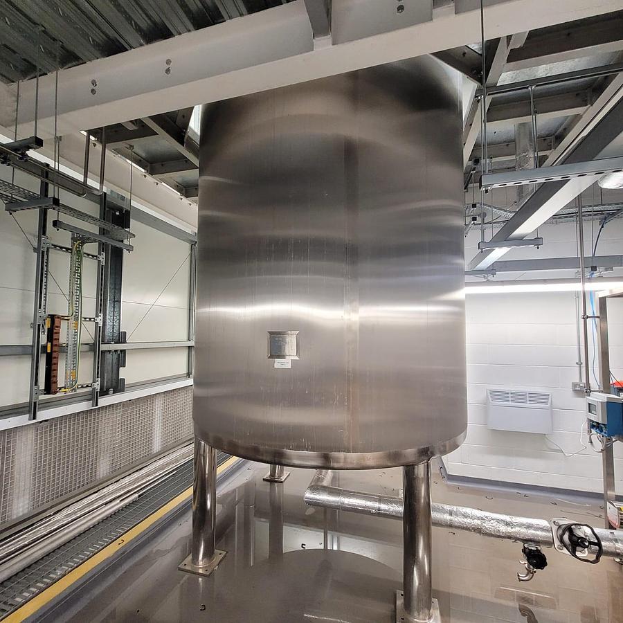 Used Sinclair Stainless Fabrications Purified Water Storage Tank